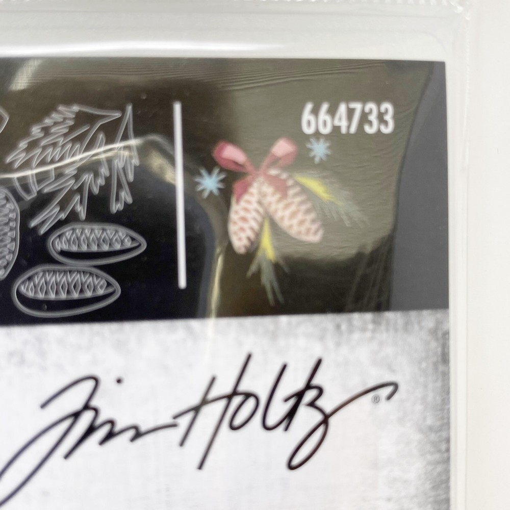 Sizzix Thinlits Tim Holtz Festive Trims Colorize Christmas Cutting Dies 664733