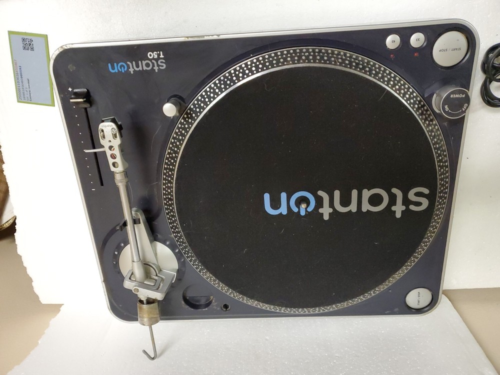 Stanton T50X DJ Turntable *MISSING PIECES*