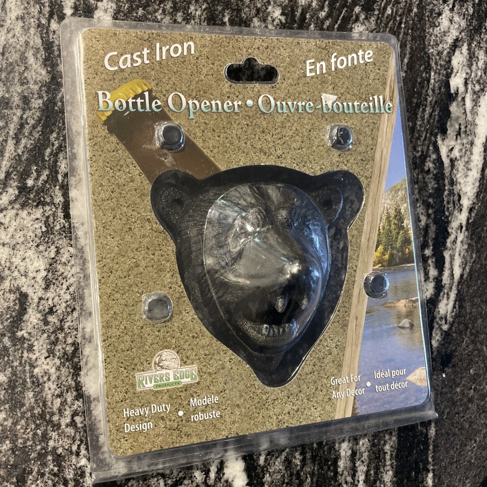 Cast Iron Bear Bottle Opener