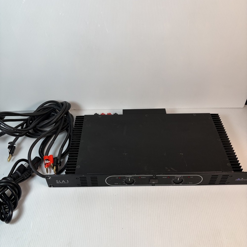 ART SLA 1 Studio Linear Power Amplifier 2-Channel Rackmount Amp