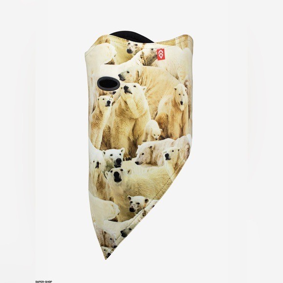 Airhole Face Mask Polar Bear