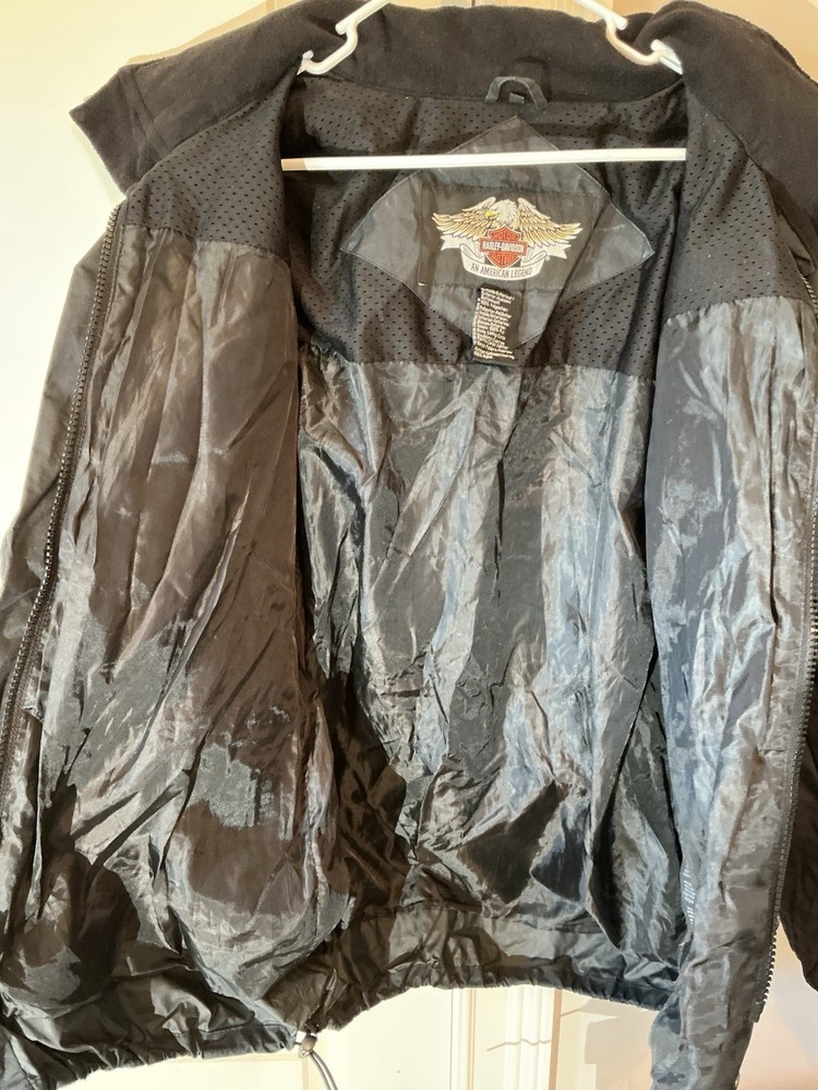 ￼ Harley‘S Davison ￼Two-Piece Rain Suit (Size Medium )