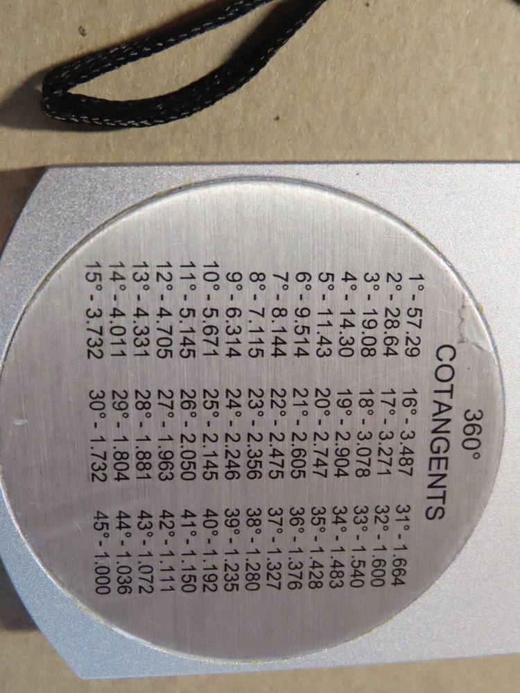 Precision Clinometer