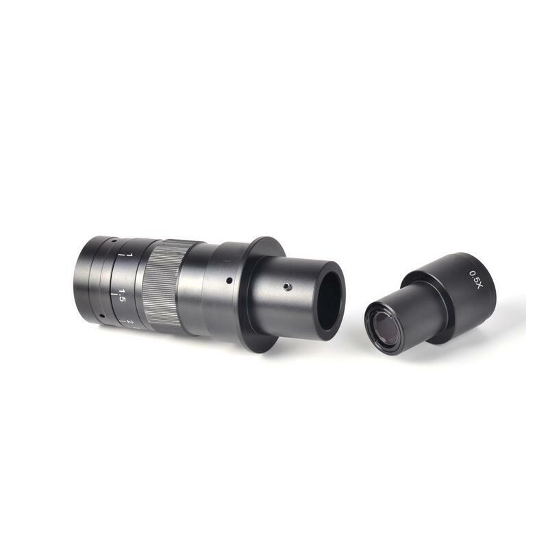 180x Industry Microscope Digital CCD Camera Lens C-Mount Objective Zoom Lens