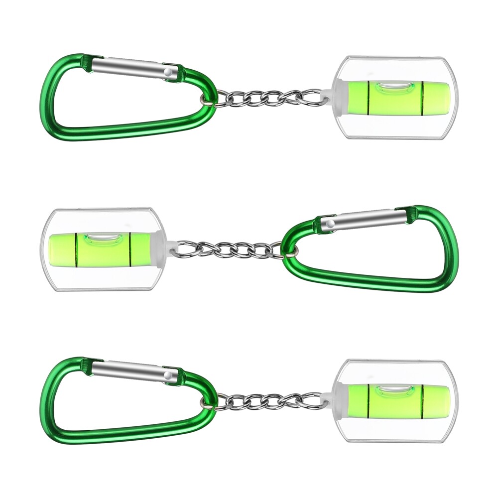 WORKPRO 3PCS Mini Bubble Level Pocket Spirit Level Measuring Hanging layout Tool