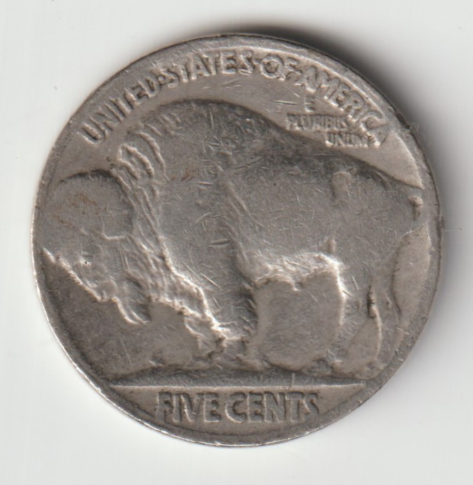1937-P Buffalo Nickel @2