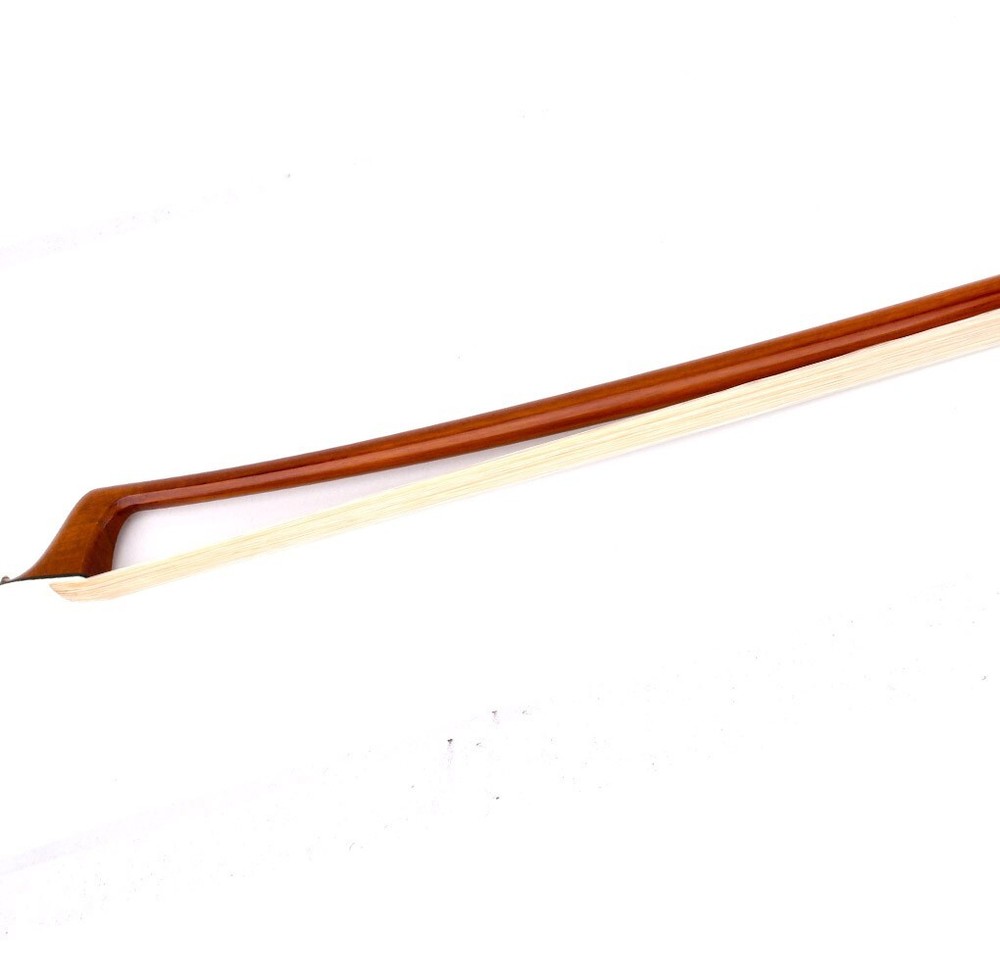 Master Pernambuco Cello Bow 4/4 E.Sartory Copy White OX Parisan eye Silver Stiff