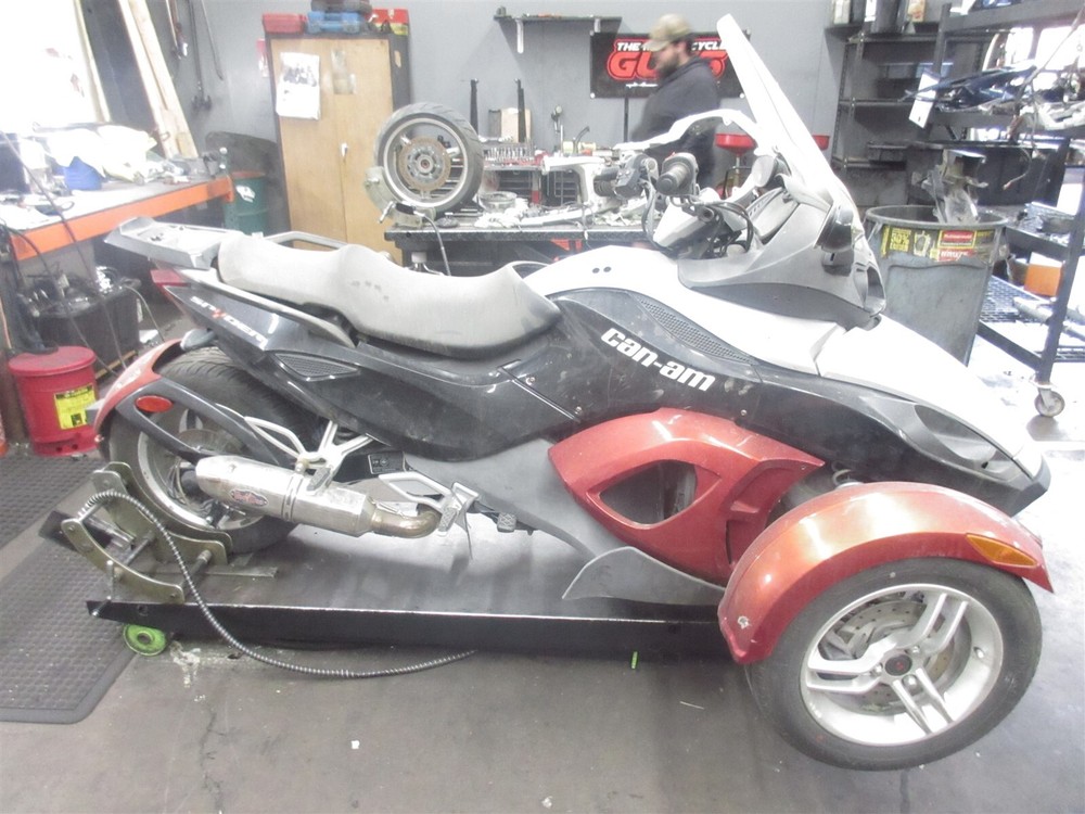 2009 08-09 Can-Am Spyder GS SE5 Left Handlebar Reverse Switch Control Assembly