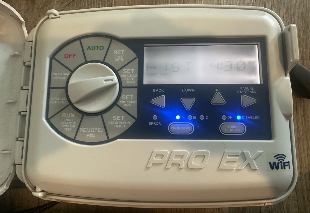 K-Rain Pro EX 2.0 Irrigation/Sprinkler Controller Model 3202