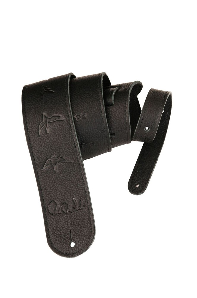 PRS Leather Birds Strap, Black