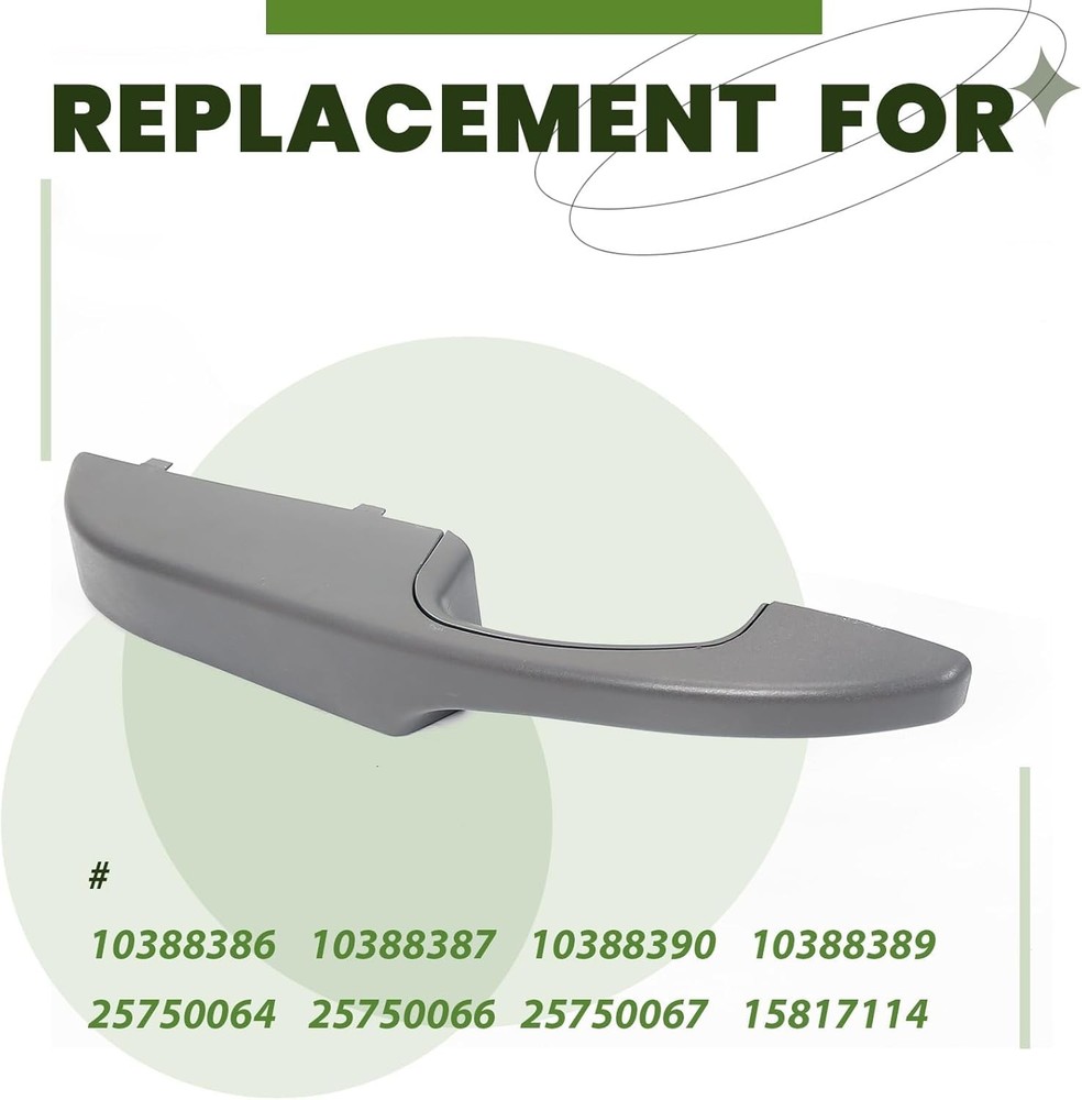 Driver Side Left Door Pull Handle Armrest For 2003-2019 Chevy Express GMC Savana