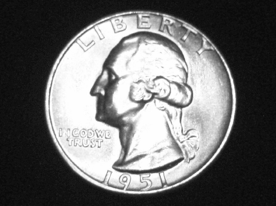 1951-D Washington Quarter --- Gem Uncirculated