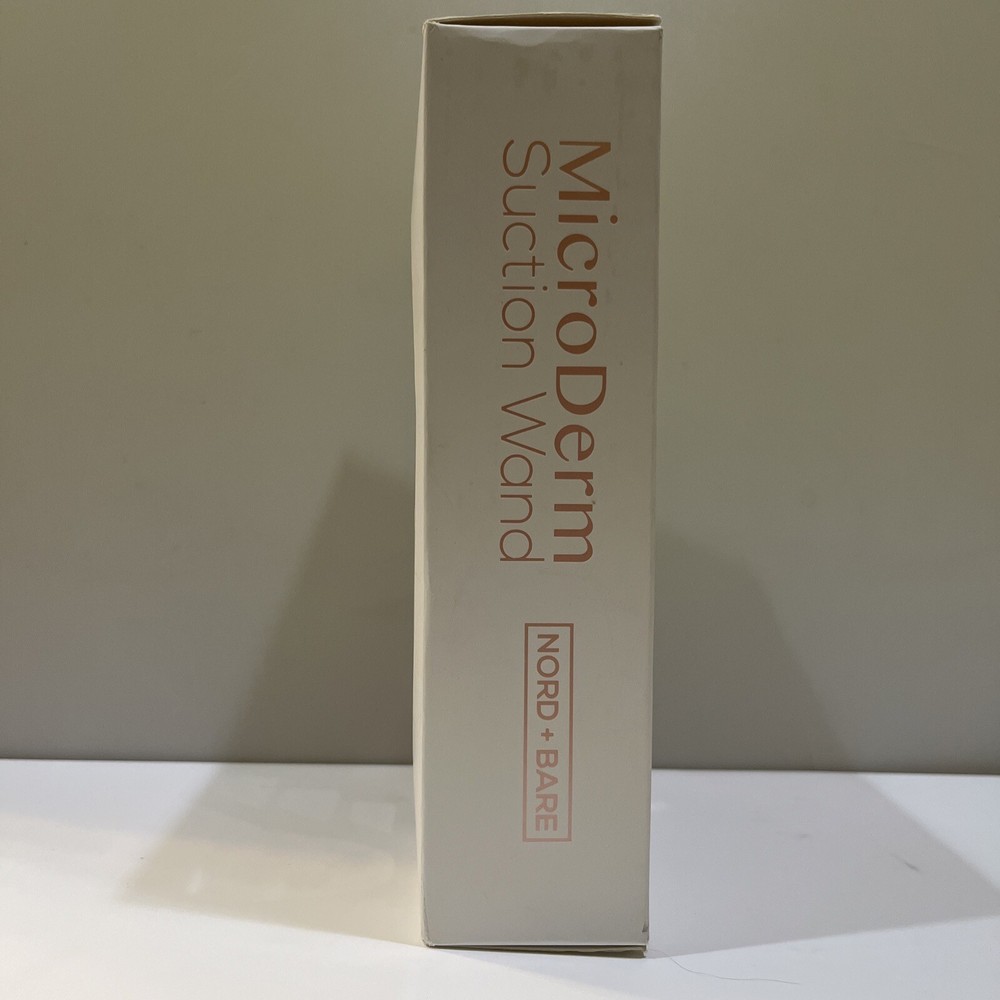 Nord + Bare Microderm Suction Wand With 4 Tips New
