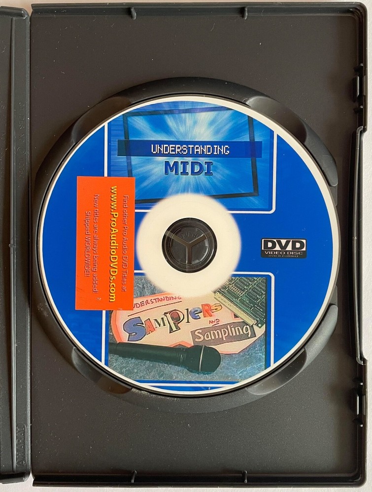ProAudioDVDs Understanding Midi Samplers & Sampling music technology training