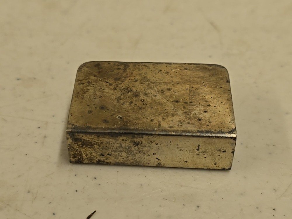 Antique LA Colonial Sterling Silver Match Box Safe