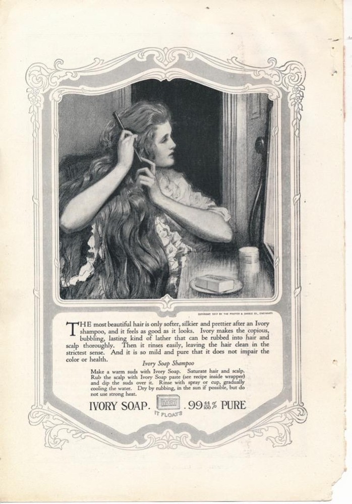 Magazine Ad - 1918 - Ivory Soap  (#2)