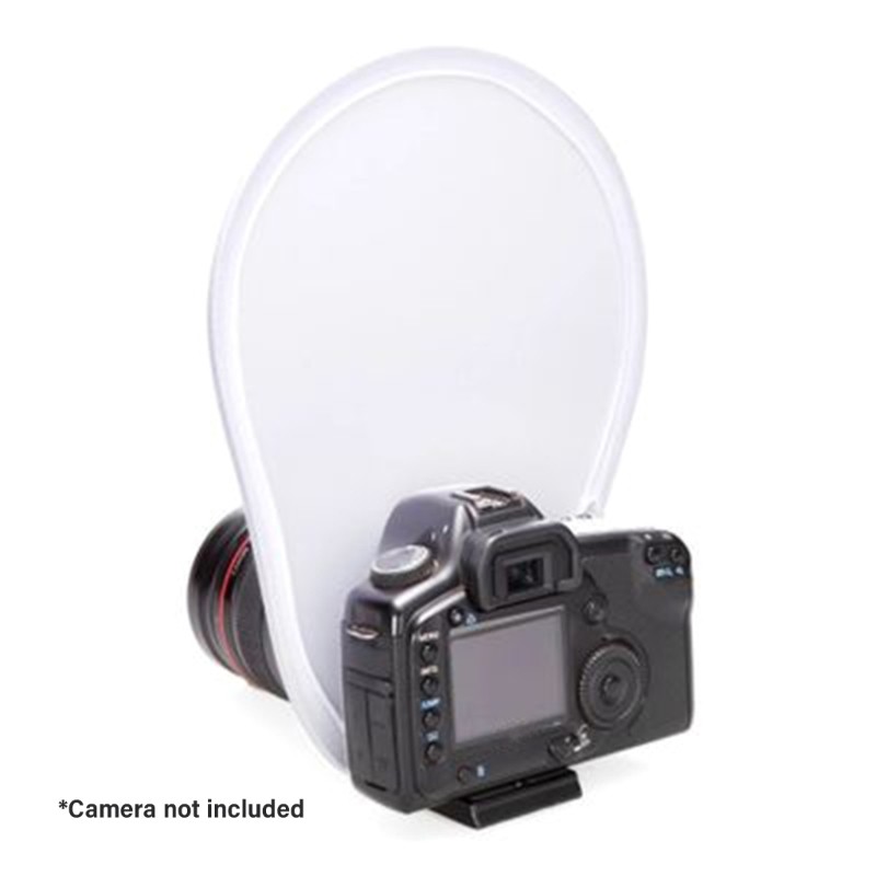 Foldable Soft Light Flashes Diffuser For DSLR Cameras 30cm Lens Reflector