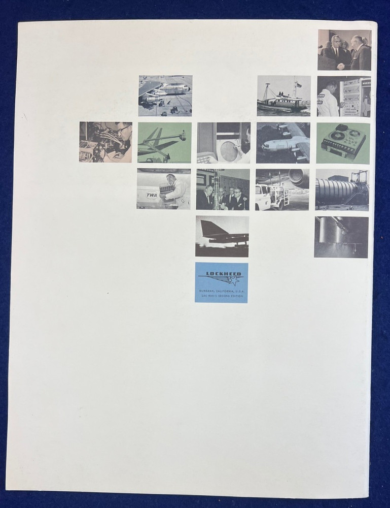 1965 Lockheed Profile Aerospace Engineering Aircraft Missile Photo Book