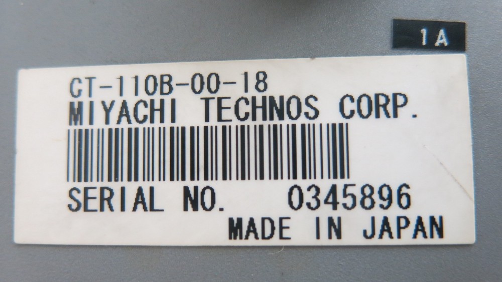 MIYACHI Weltouch CT-110B Welding Controller
