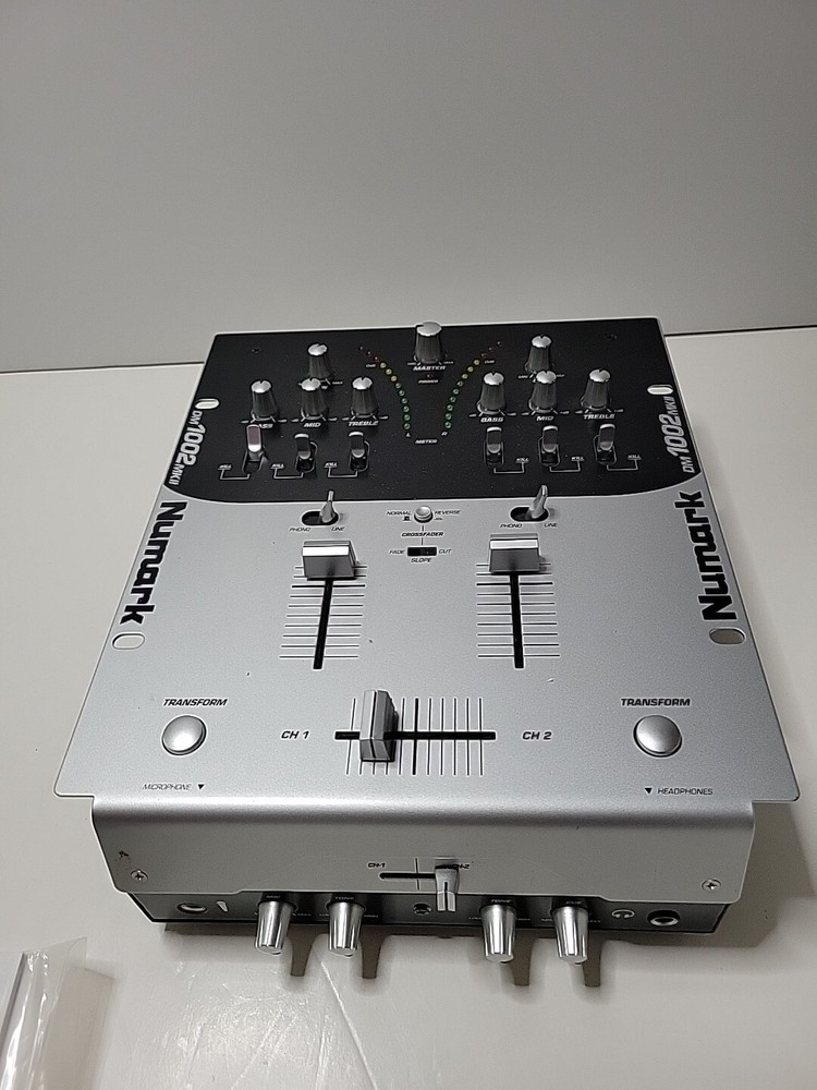 Numark M3 Tabletop 2 Channel Scratch DJ Mixer No Cord Untested