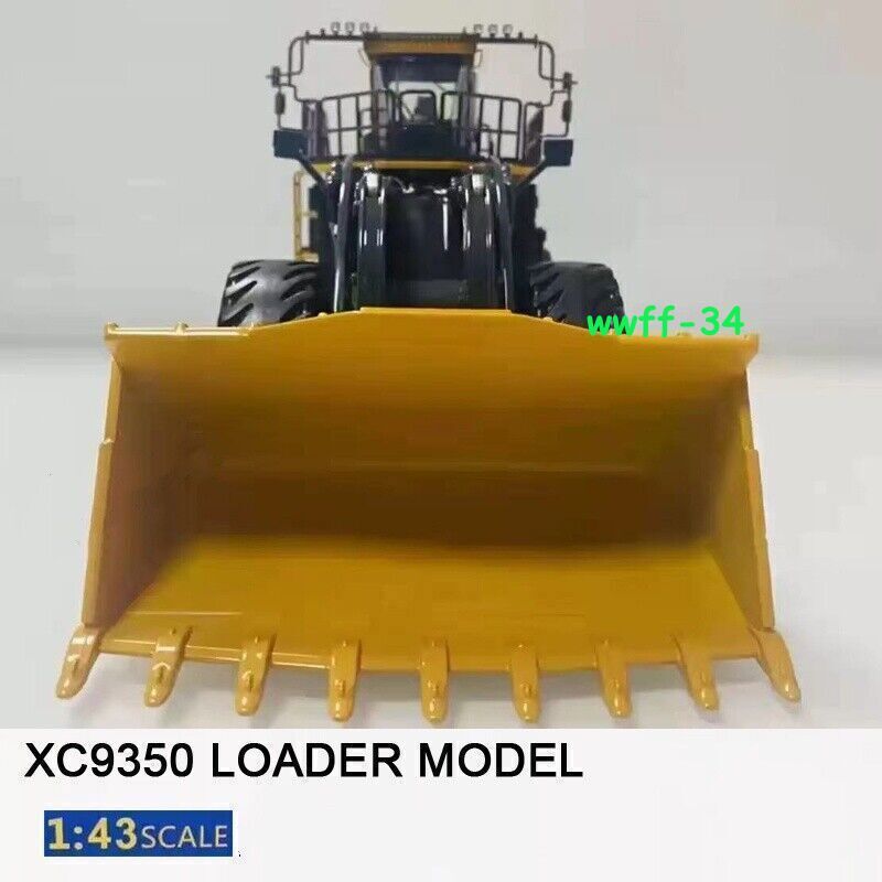 XCMG XC9350 Mining Wheeled Loader Construction Equipment Diecast 1/43 Model
