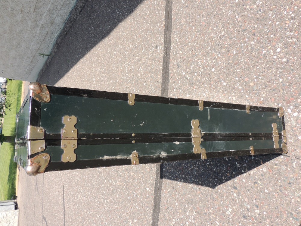 SEWARD TRUNK, 2 KEYS, 36" X 10" x 7"