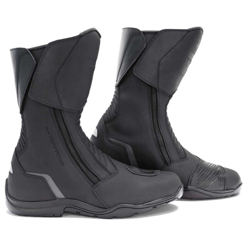 Richa Nomad Evo Long Motorcycle Boots - Black