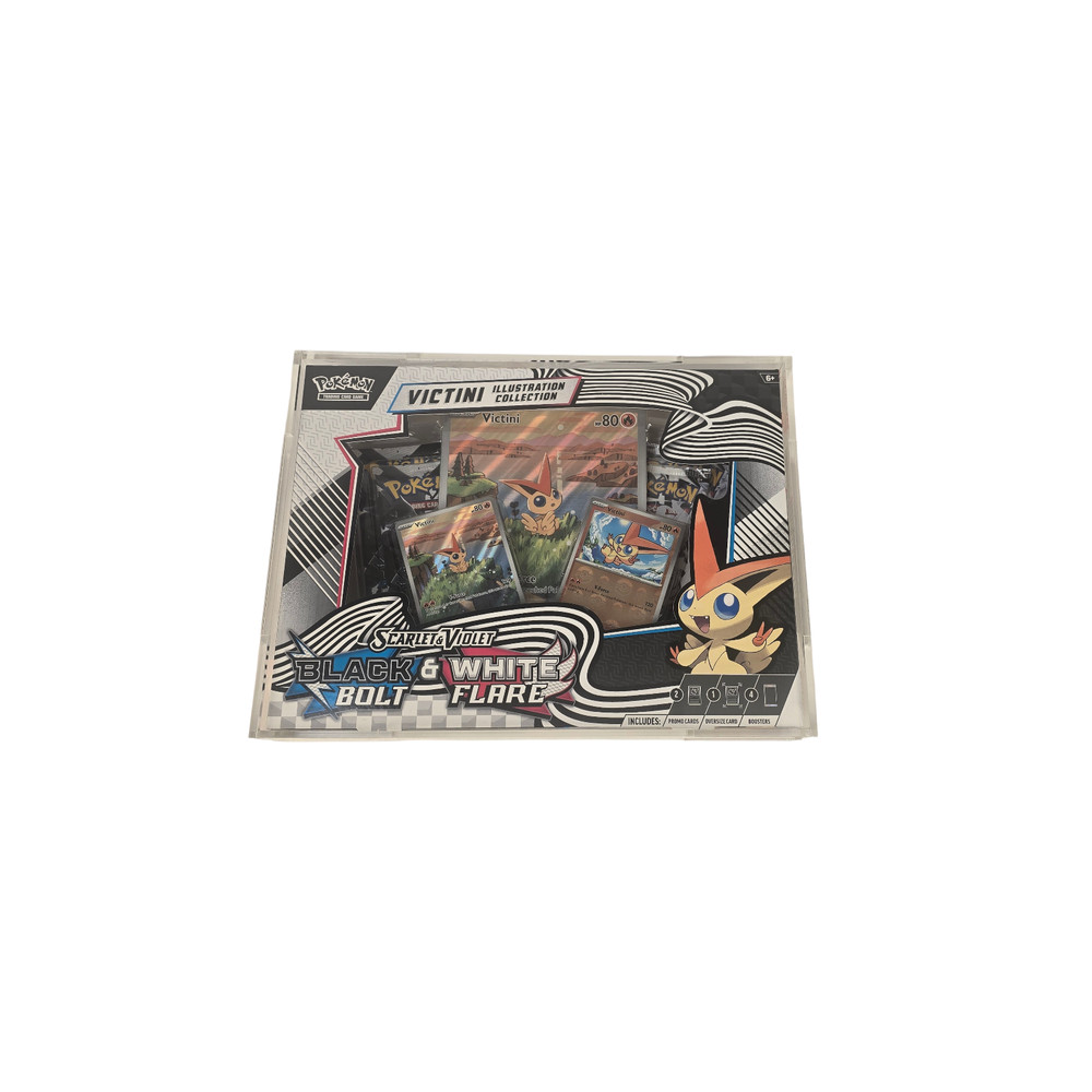 Acrylic Display Case for Pokemon Victini Illustration