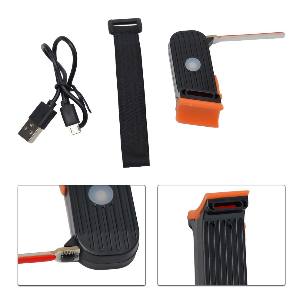 Bike Tail Light with Multiple Lighting Modes USB Rechargeable Photon Drop Light