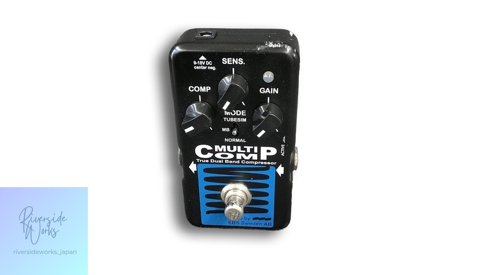 EBS EBS-MC-BL Bass MultiComp Pedal