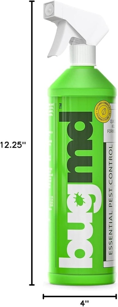 Bug MD 32 Fl. Oz. Bottles only for Essential Oils No Bugs Live