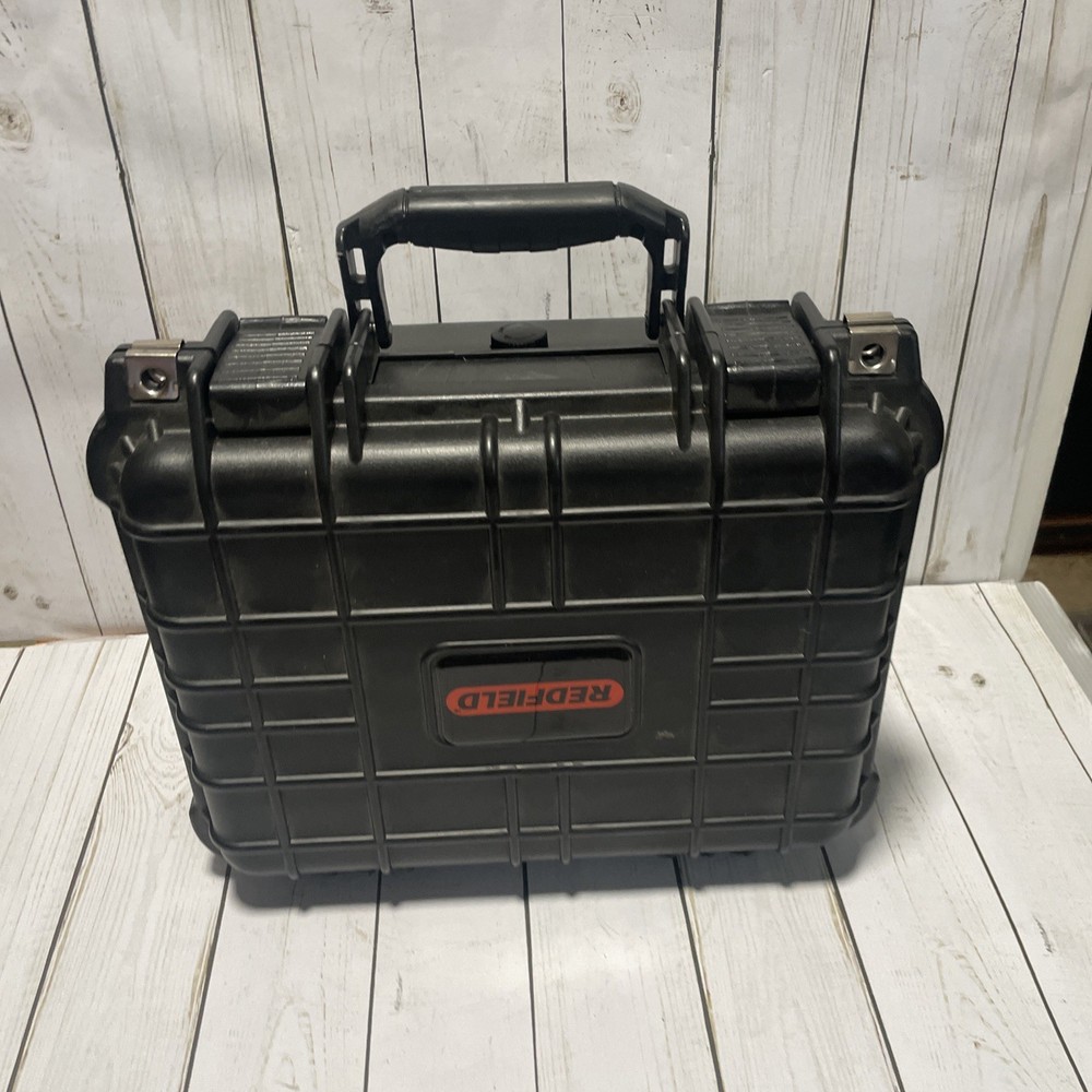 Redfield Molded Hard Pistol Case. With Two Locks. Very Nice