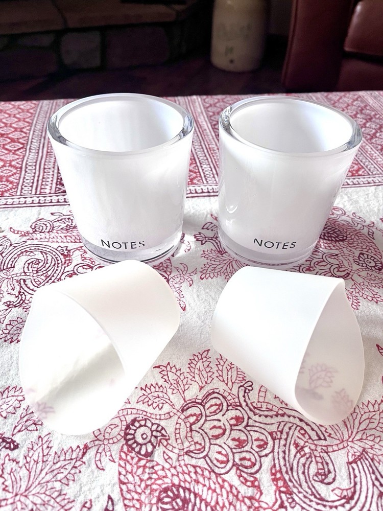 NOTES Starter Candle Making Refillable Glass Jars