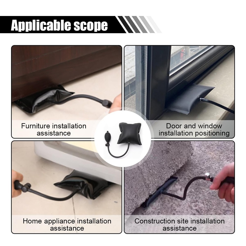 Air Wedge Pump, Professional Leveling Alignment Tool, Auto Adjustable 1PCS