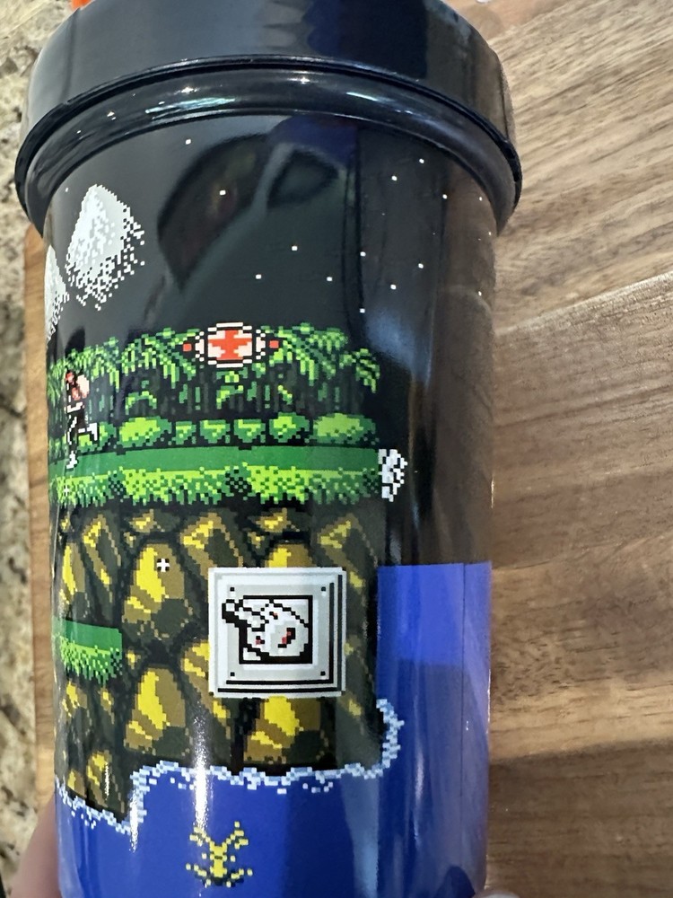 NINTENDO NES CONTRA RAPID FIRE G FUEL SHAKER CUP
