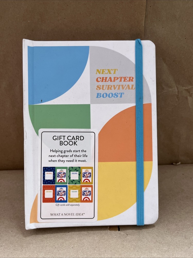 Next Chapter Survival Boost Gift Card Book USED HC SEE DESCRIPTION