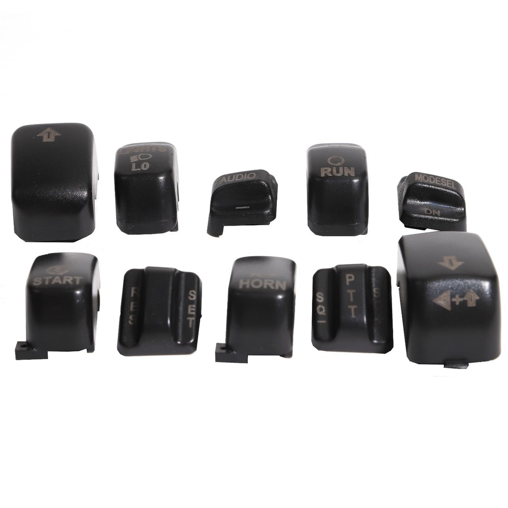Motorcycle Hand Controls Switch Housing Buttons Cap for Harley
