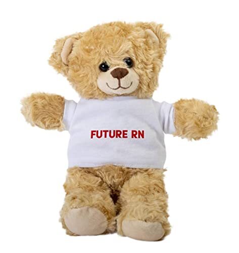 Future Rn Teddy Bear, Gift Stuffed Animal, Plush Teddy Bear with Tee
