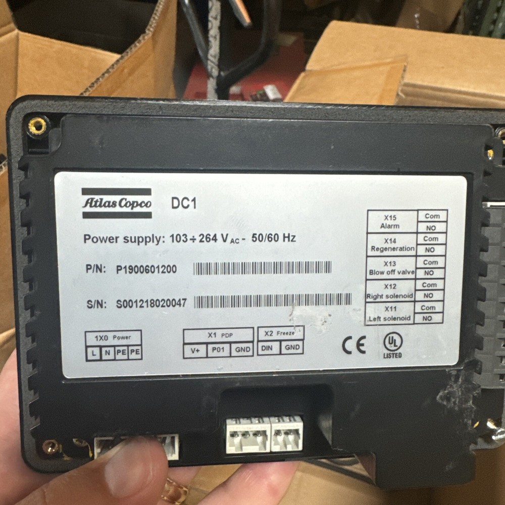 Atlas Copco DC Desiccant Dryer Controller CD+ CD P1900601200