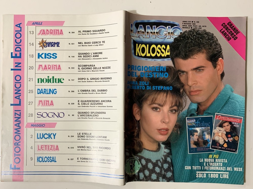 1989 COLOSSAL LAUNCH PHOTO NOVEL N.226