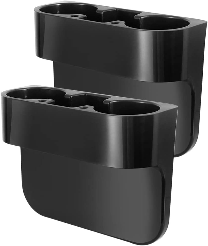 Multifunctional 2-Pack Car Seat Cup Holders - Space-Saving & Easy Installation