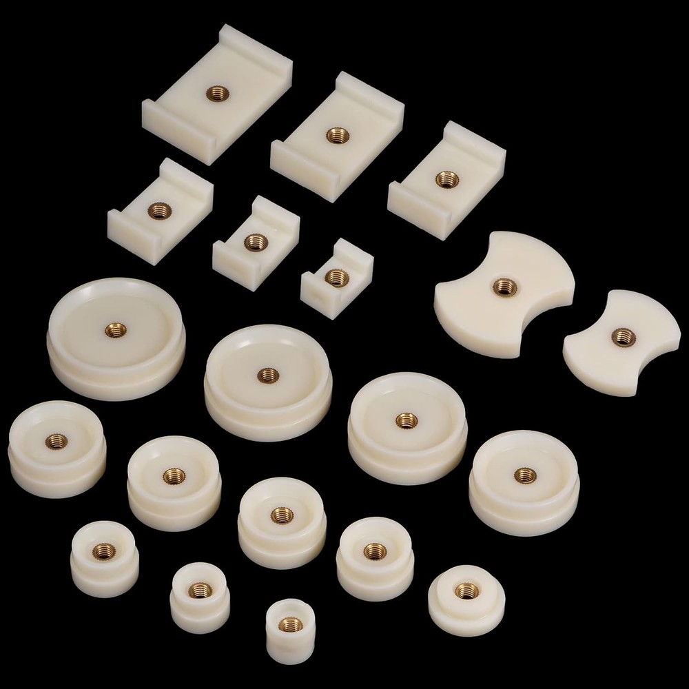 HARFINGTON 20pcs Watch Case Press Die Kit, Back Nylon Fitting...