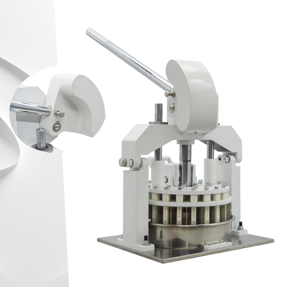 Tabletop Hand Press Dough Divider Cutter 40-Portion Even Portioning 27g-144g