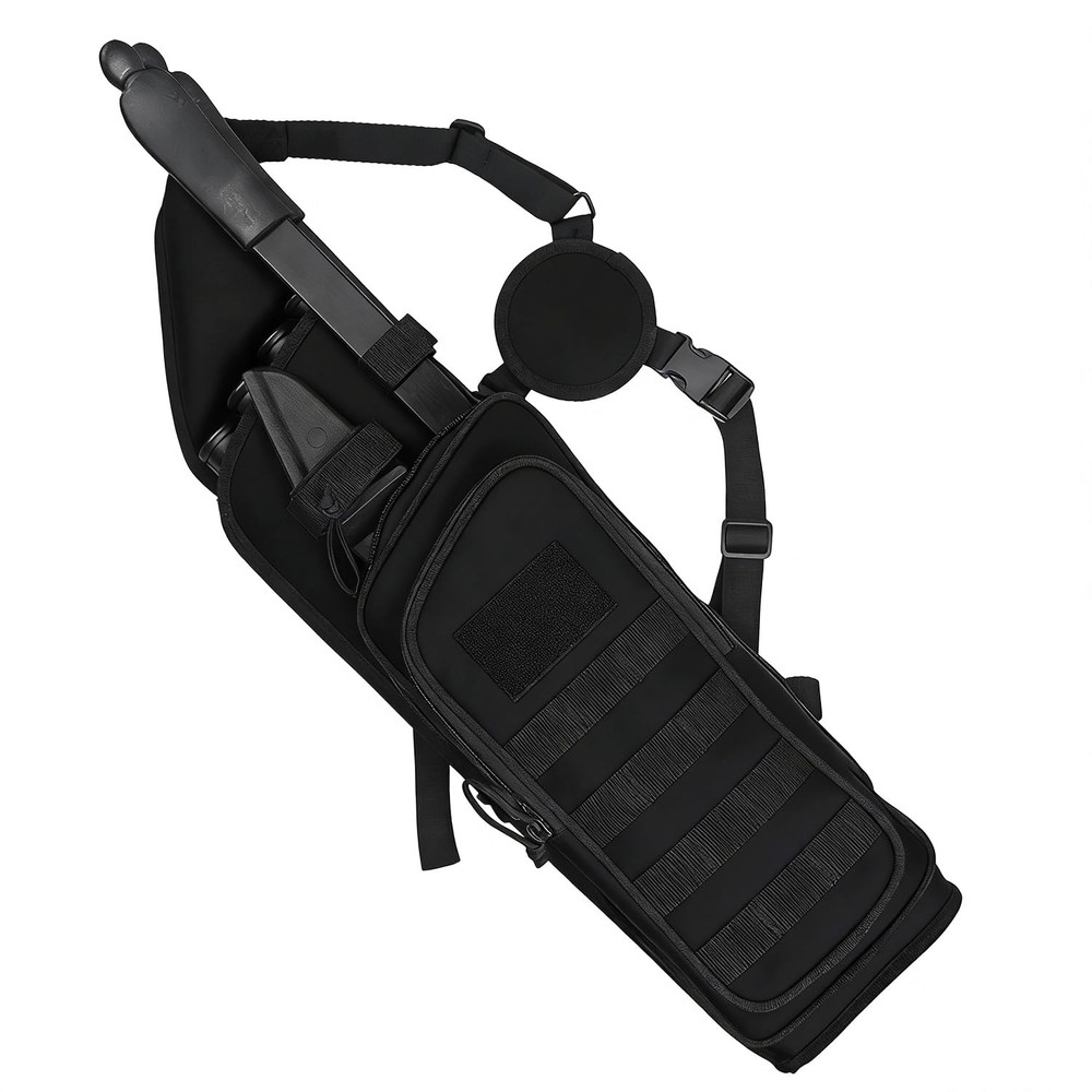 XTACER Multi-Function 4-Tubes Back Field Quiver Training Archery Arrow Black