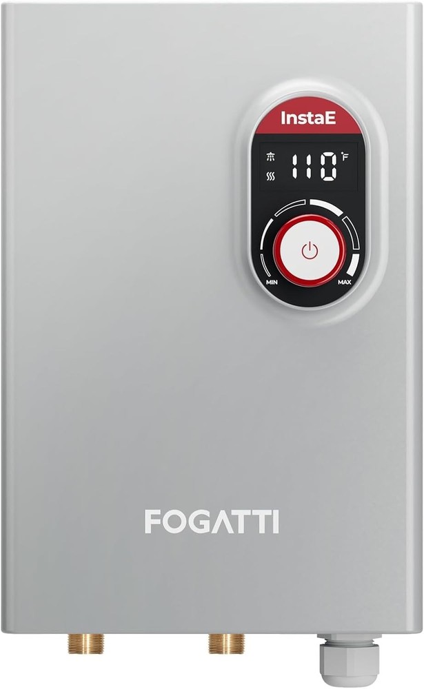 FOGATTI 11KW Tankless Water Heater Electric, Whole House Instant Hot Boiler 240V