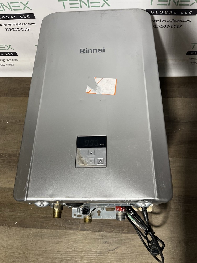 Rinnai RE140iN Indoor Tankless Water Heater 140k BTU Natural Gas (C-23 #1701)