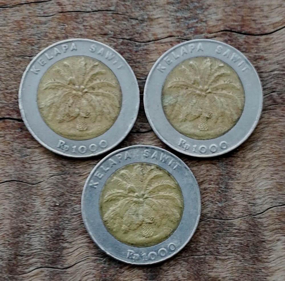 EC 100 002 Indonesia Coin 1000 rupiah 2000