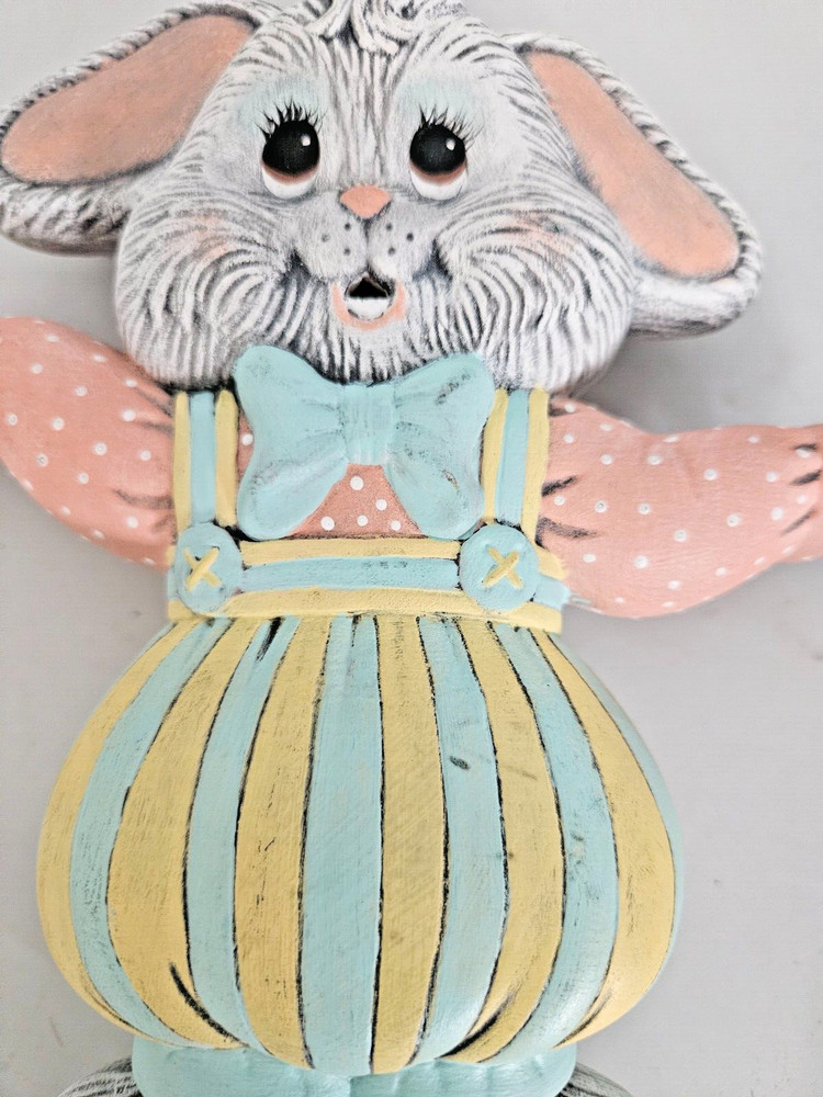 Adorable Ceramic Easter Bunnies/ Easter/Home Decor/ Easter DIY Craft Idea