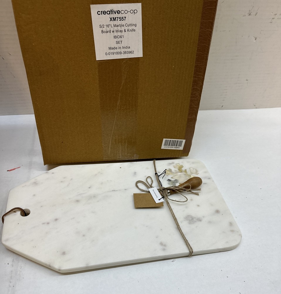 Cheese/Cutting Board with Canape Knife,