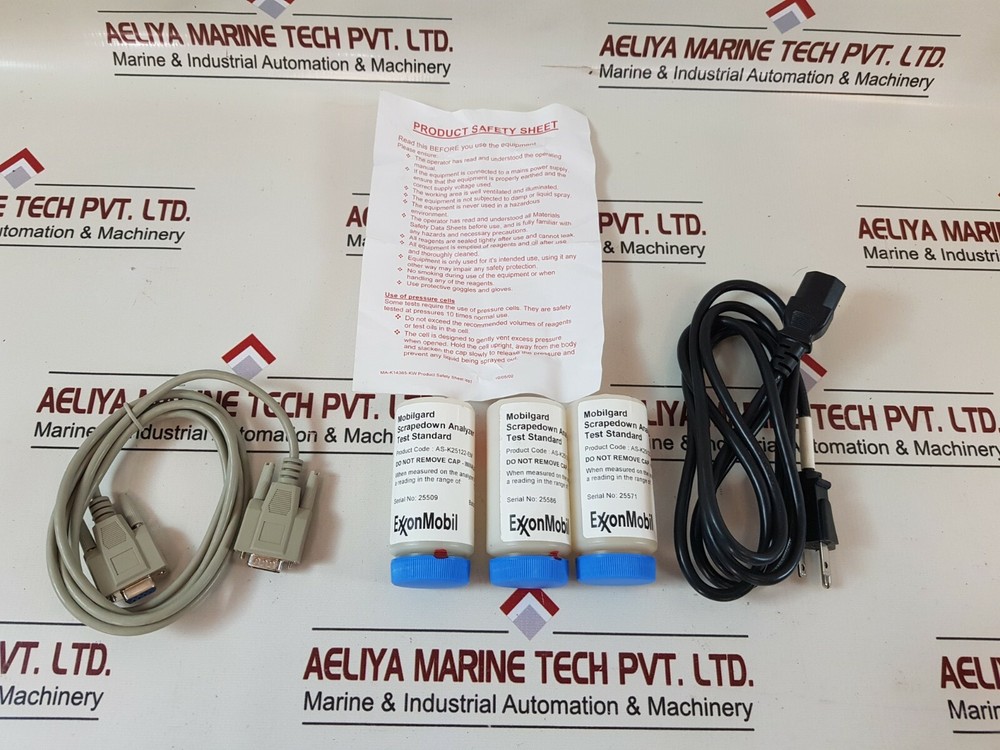 Exxonmobil as-k14483-em mobilgard scrapedown analyzer